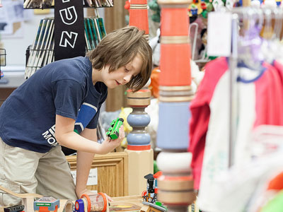 Kinder Haus Toys, train play area